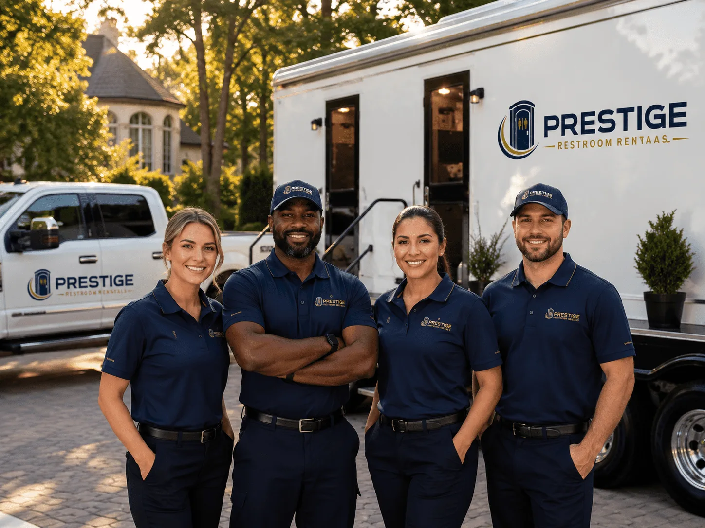 Trusted Luxury Portable Restrooms company in Bowdon, ND